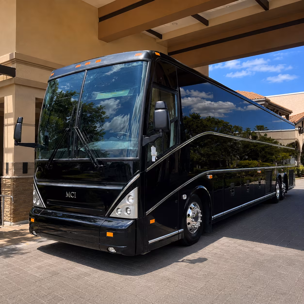charter bus shuttles for fort irwin the national training center