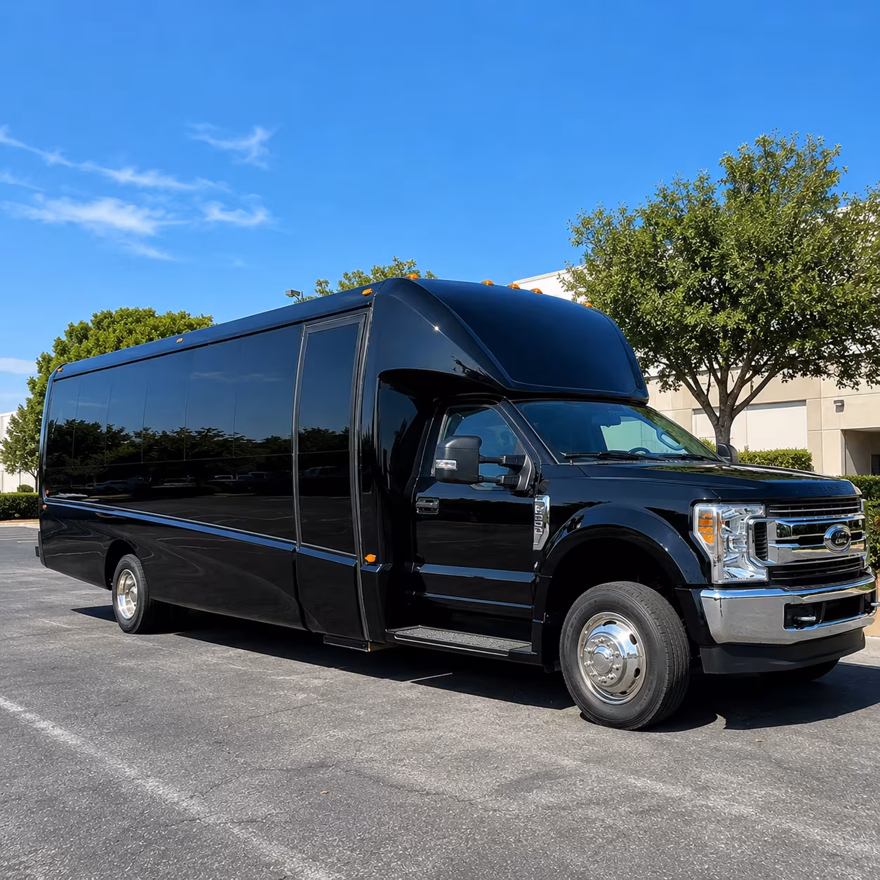 charter buses for large prom groups heading out of victorville