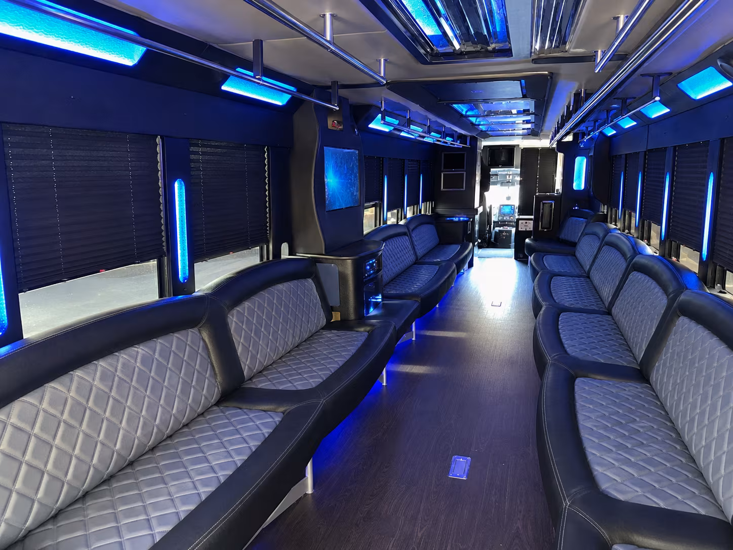 corporate party bus rental