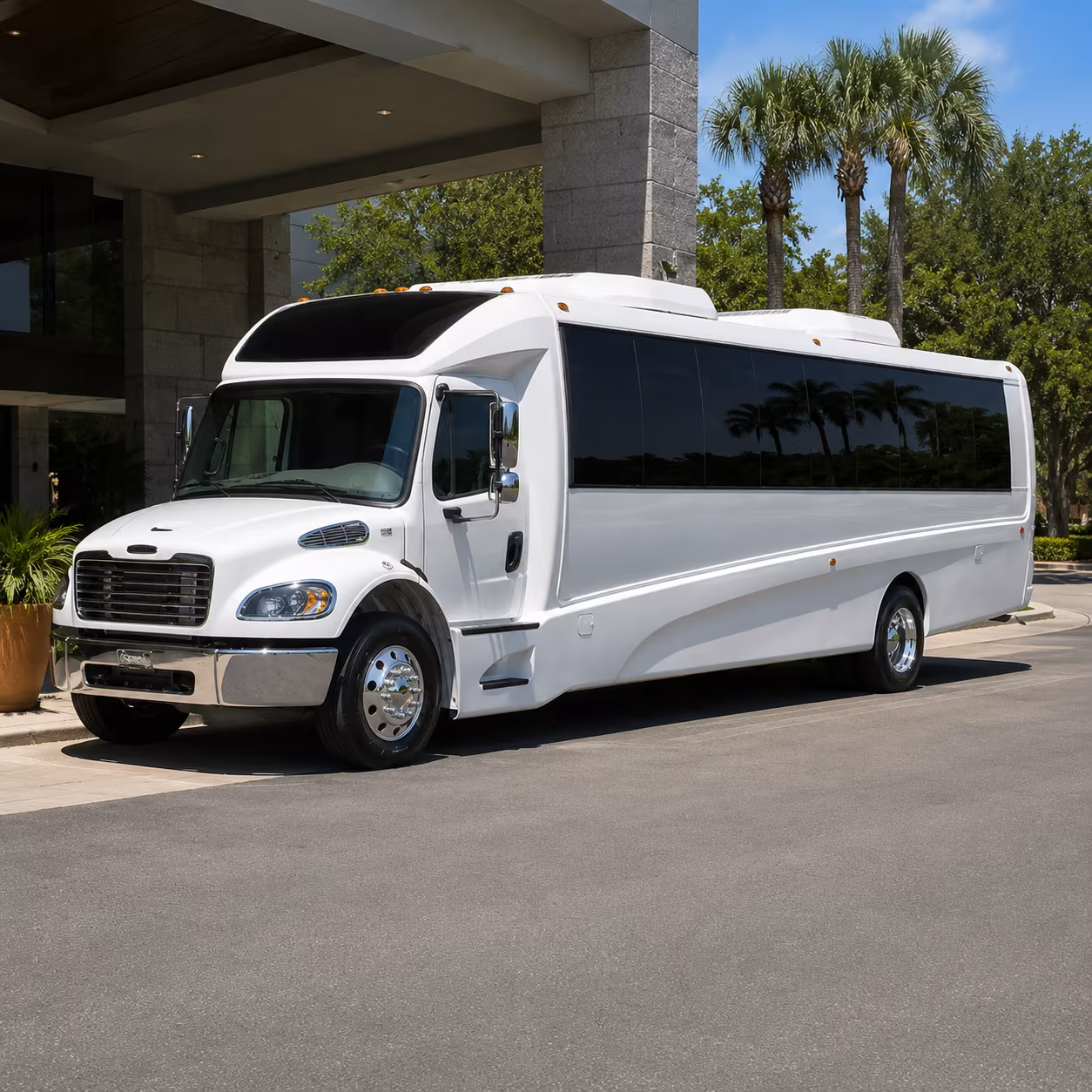 recurring bus services for senior ministry and care home outreach in victorville