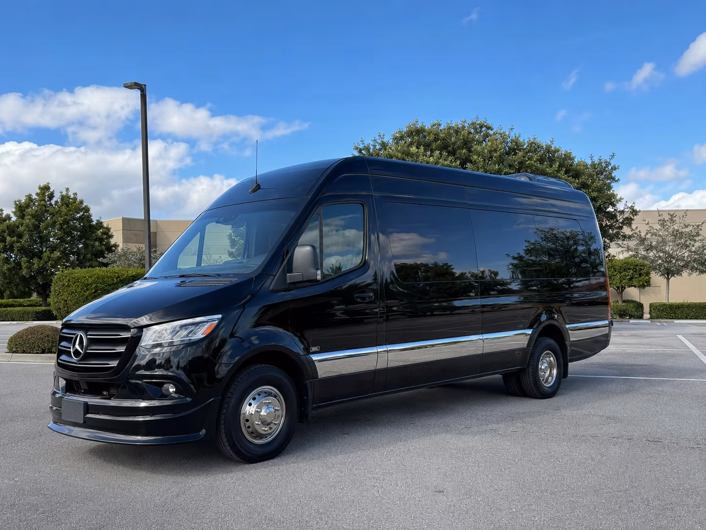 sprinter van with driver