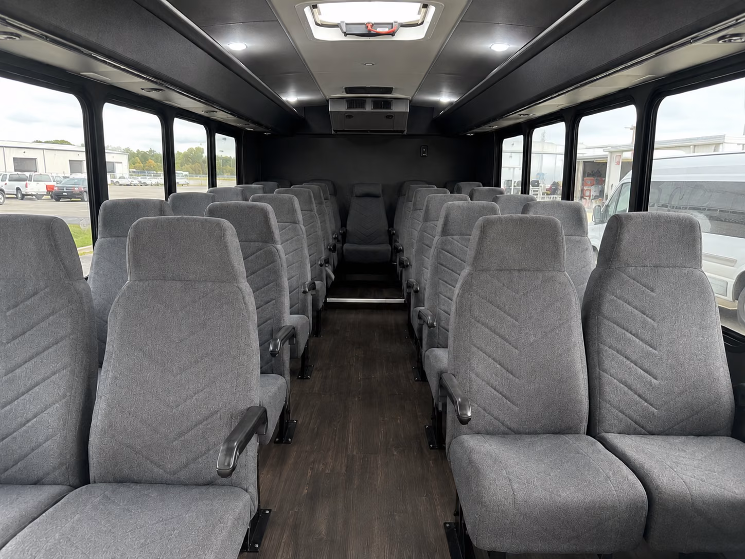 victorville 20 passenger minibus interior
