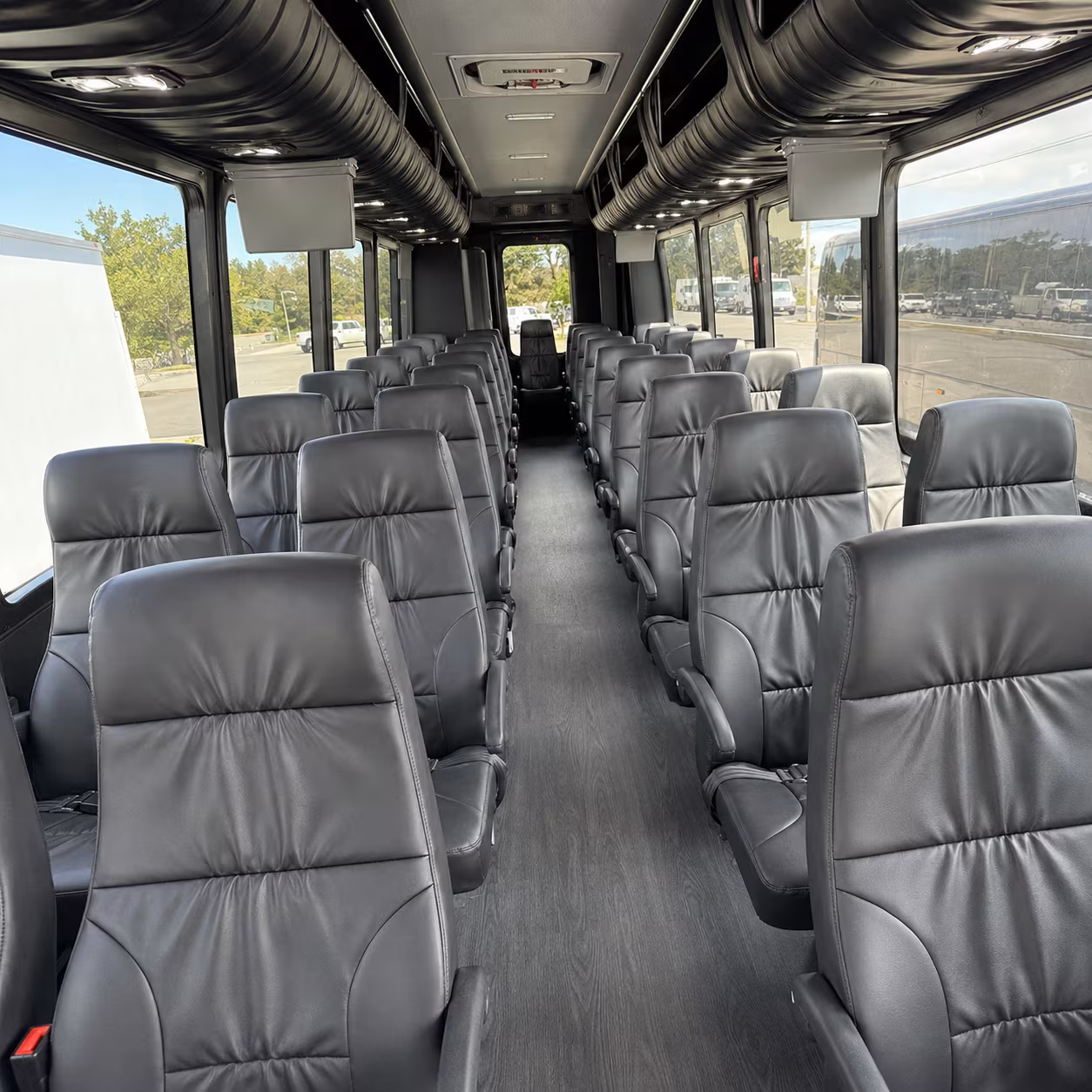 victorville 30 passenger minibus interior