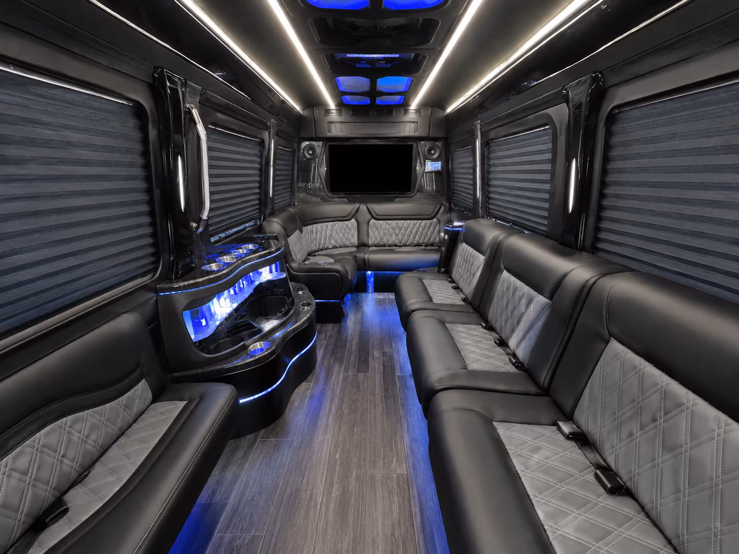 victorville 30 passenger party bus interior