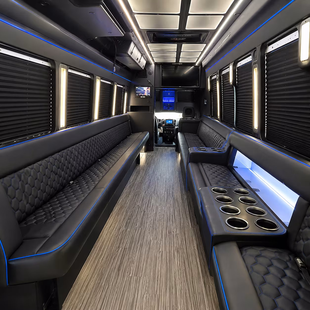 victorville party bus inside