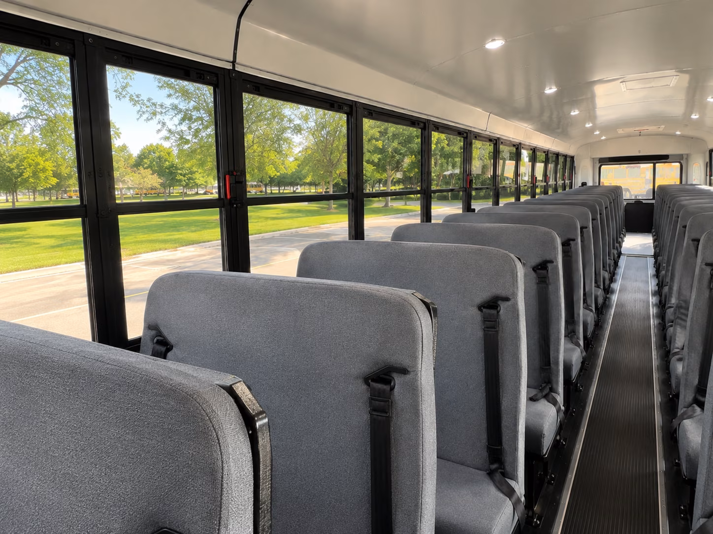 victorville school bus interior